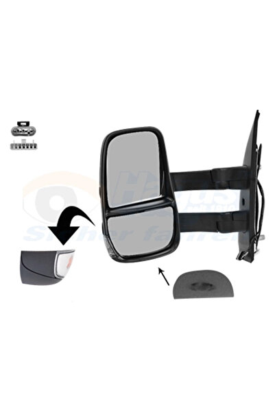 VAN WEZEL Oglinda Exterioara Stanga Iveco Daily 6 Bus/Daily 6 Caroserie/Daily...