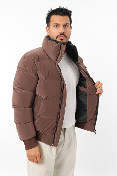 Rodrigo Ανδρικό παλτό με ελαστικό μανίκι και ελαστική μέση, ανθεκτικό στο κρύο