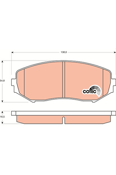 TRW Set Placute Frana Frana Disc Suzuki Grand Vitara 2