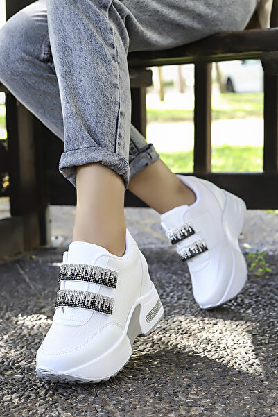 kajal ayakkabı Mdln 153 Piano Stone Hidden Heel Sneakers