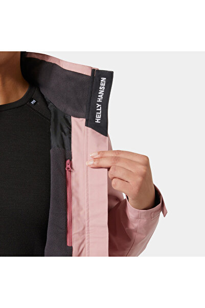 Helly Hansen Crew Hooded Midlayer 2.0 Women's Pink Coat