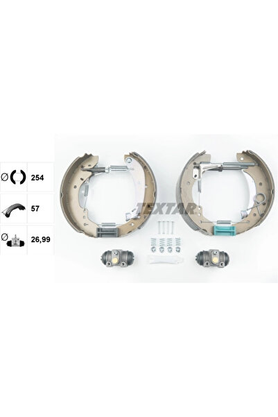 TEXTAR Set Saboti Frana Citroen Jumper 1 Bus/Jumper 1 Caroserie/Jumper 1 Plat...