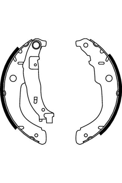 TRW Set Saboti Frana Citroen C3 2/DS3 Peugeot 207/208 1 2006-2019