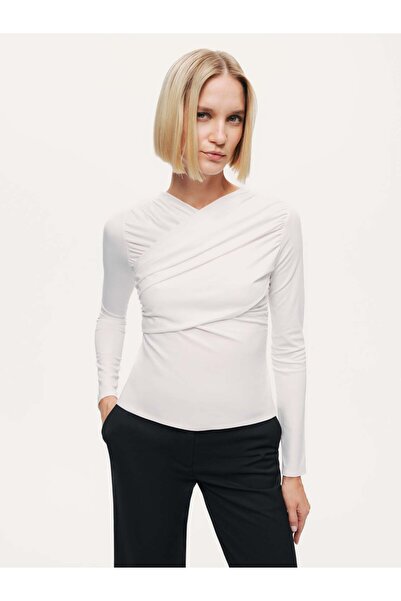 Nocturne Drape Detaylı Bluz