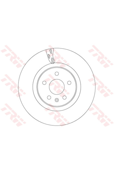 TRW Спирачен диск Tesla Model 10/Model S