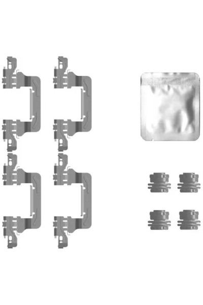 TEXTAR Set Accesorii Placute Frana Audi A6 Allroad C8/A6 C8/A8 D5 2015-2022