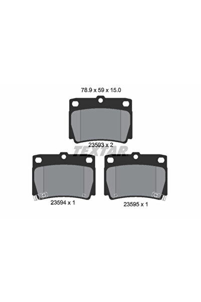 Krieger Set Placute Frana Frana Disc Mitsubishi Galloper/Pajero Sport 1996-2015