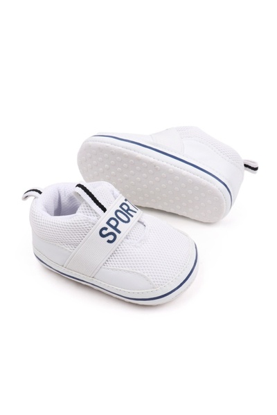 BebeNou Pantofi sport albi pentru bebeluși CSBHX3051-3-VA5