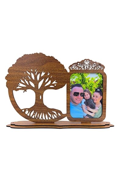 OEM Empty photo frame and the tree of life, personalized gift – 30x20 cm, walnut