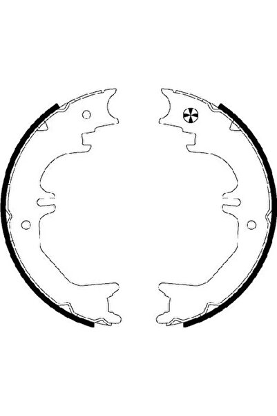 TEXTAR Set Saboti Frana Frana De Mana Lexus Lx Toyota Land Cruiser