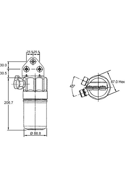 MAHLE Uscator Aer Conditionat Audi A6 C5/Allroad C5