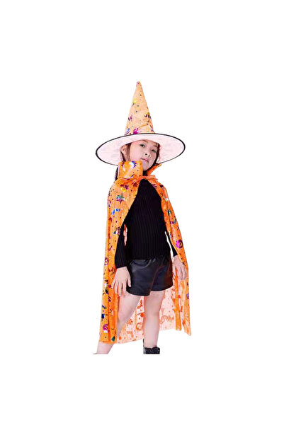 OEM 2-piece Halloween costume set, Cape and hat, MAS-205