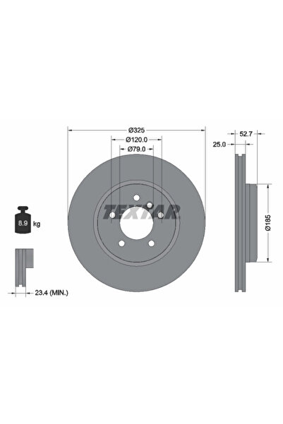 Krieger Disc Frana Bmw 3/Z4 Roadster/Z4 Cupe