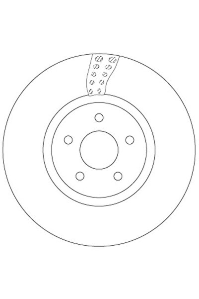 TRW Disc Frana Ford Focus 2/Focus 3/Kuga 2