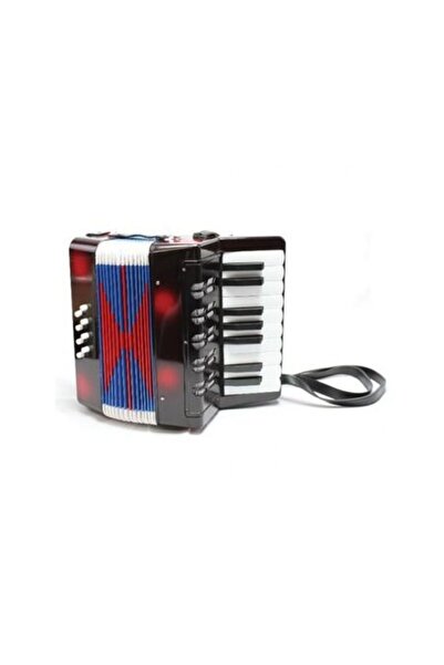 KlaussTech acordeon pentru copii cu 17 clape și 8 butoane de bas