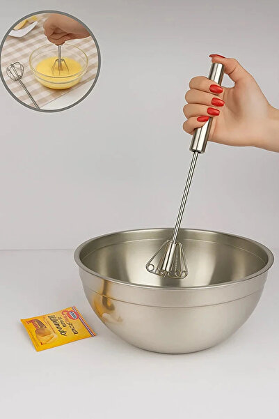 Genel Markalar Pratik Paslanmaz Çelik Basmalı Otomatik Çırpıcı Metal Çırpıcı ...