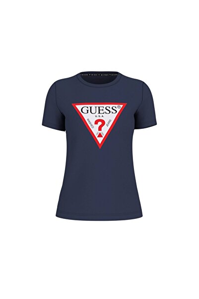 Guess Original Kadın Slim Fit T-Shirt