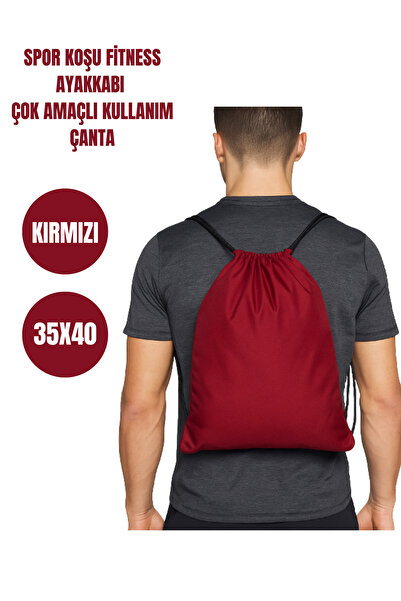 SAĞDIÇ Drawstring Drawstring Sports Bag Fitness Football Running Shoes Items ...
