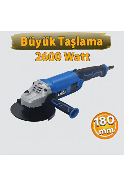 LABOR Profesyonel Büyük Taşlama Makinası 2600 Watt 180 mm