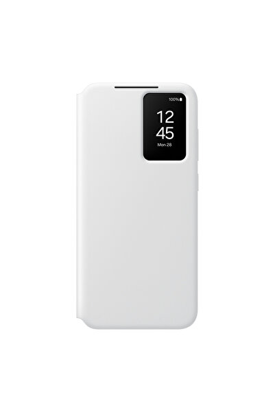 Other Etui z klapką Samsung Smart View Wallet pentru Samsung Galaxy S24 FE - białe