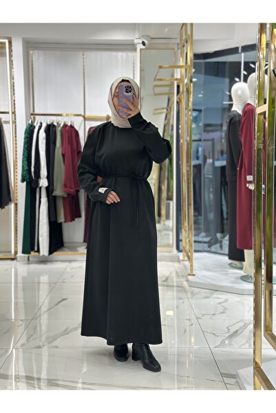 She Olive Rochie din țesătură Tesettür – 130 cm |   Stil de lux elegant și ra...