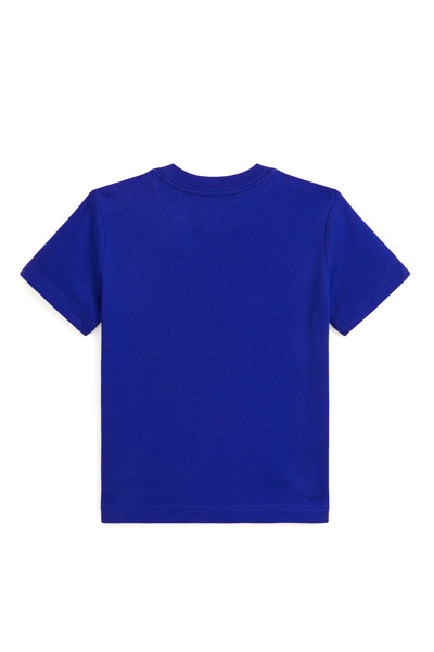 Polo Ralph Lauren Blue Logo Embroidered Baby Boy T-Shirt