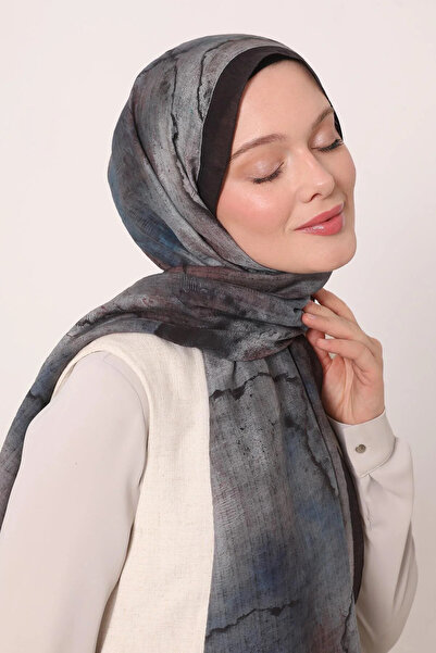 LuvenSara Color Gradient Special Design Tie-Dye Pattern Summer Shawl