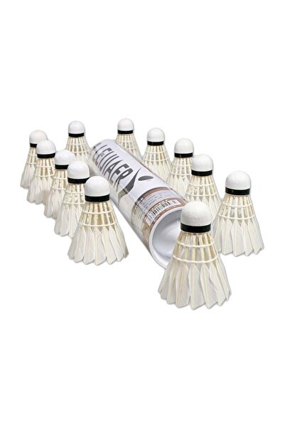 Generic 12-Piece Badminton Feather Shuttlecocks
