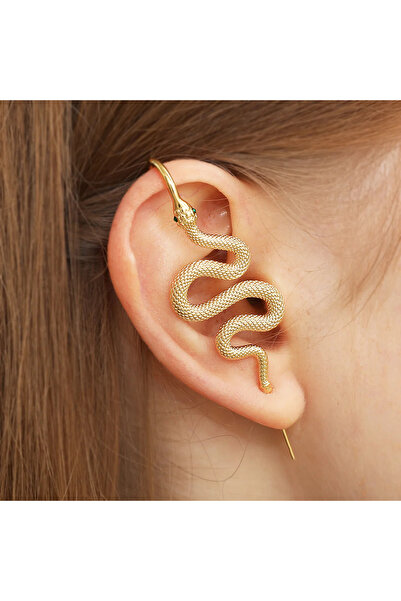 RM Bijuteri Tasarım Model Yılan Baston Küpe