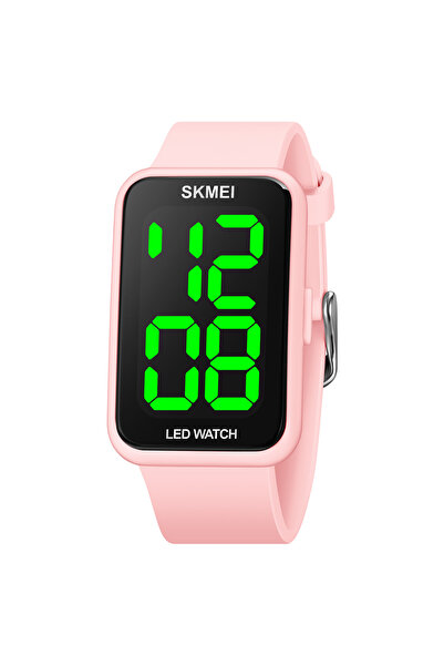 Skmei Ρολόι Casual Fashion Digital Pink για γυναίκες