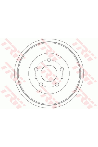 TRW Tambur Frana Ford Focus 3