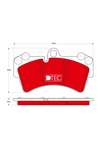 TRW Set Placute Frana Frana Disc Audi Q7 Porsche Cayenne