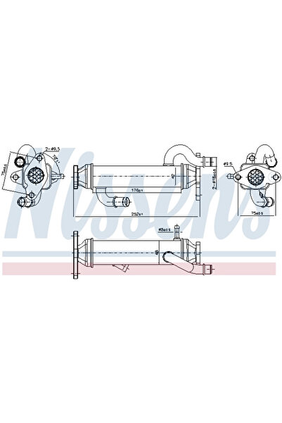 Nissens Radiator Recirculare Gaze De Esapament Fiat Ducato Bus/Ducato Caroser...