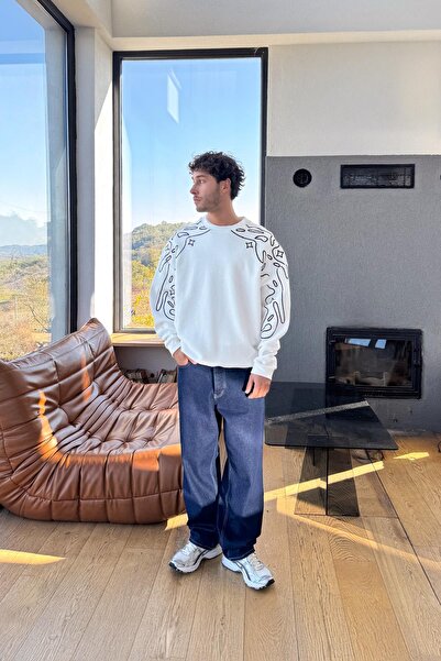 Flaw Wear Φούτερ Stars Kol με τύπωμα