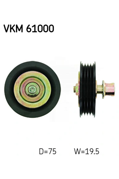 SKF Водеща ролка на задвижващия ремък Toyota Avensis/Carina 5/Carina E 6