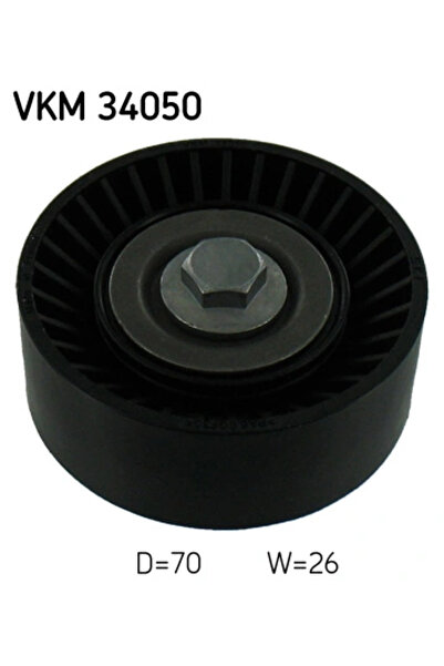 SKF Водеща ролка на задвижващия ремък Ford Fiesta 5/Galaxy 2/Mondeo 3 Volvo S...