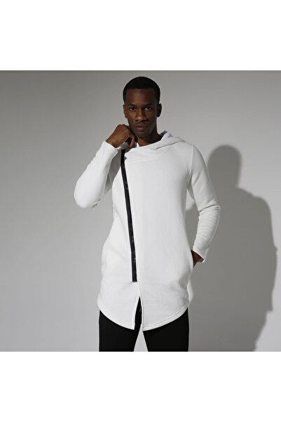 Superbluemexico Unisex Ecru Zippered Poncho