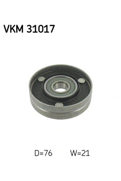 SKF Drive Belt Guide Roller Audi A5/A6 Allroad C6/A6 C6 Vw Touareg