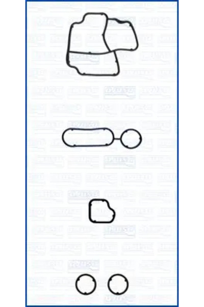 Ajusa Set Garnituri, Radiator Ulei Skoda Rapid (nh3, Nk3, Nk6) 2012-2019 Diesel