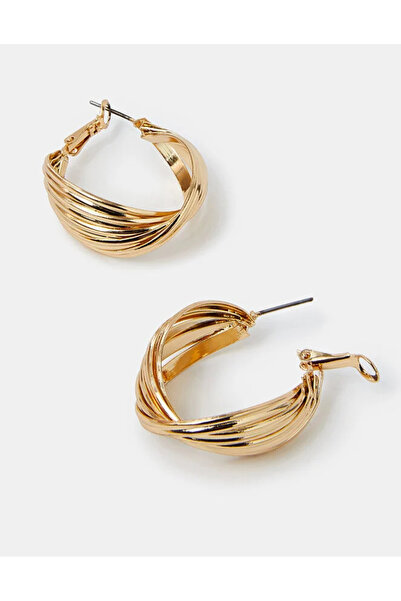 Accessorize Twisted Hoop Küpe