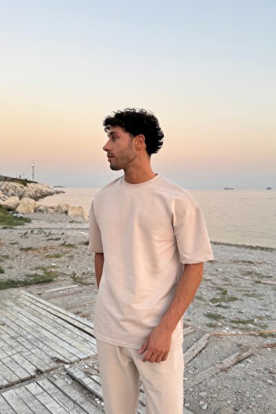 Flaw Wear Βασικό σετ αθλητικής φόρμας σε χρώμα πέτρας