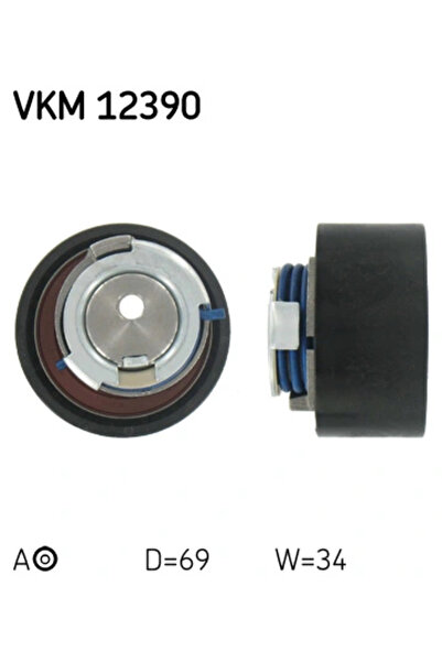 SKF Обтяжна ролка за ангренажен ремък Fiat Ducato Bus/Ducato Body/Ducato Plat...