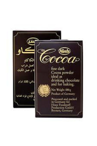 Hintz COCOA POWDER PKT 2X100G SP PRICE X5