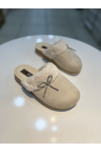 Akınal Bella Women's Woolen Stylish Home Slippers