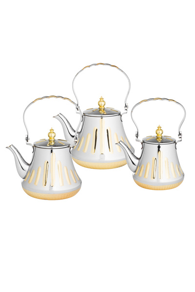 BASURRAH طقم براد شاي يد علاقي