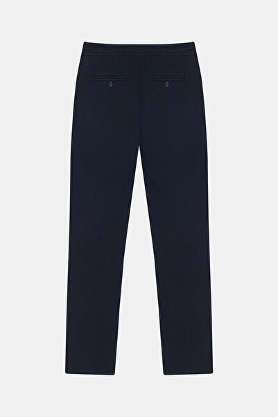 W Collection Dark Blue Pipe Leg Sports Pants
