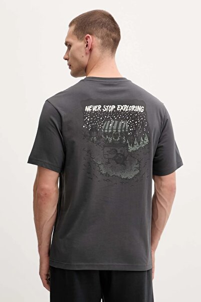 THE NORTH FACE Men's grey Powder Days Tee