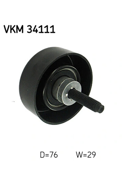 SKF Drive Belt Guide Roller Ford C-Max/Fiesta 4/Fiesta Van/Spacious Sedan