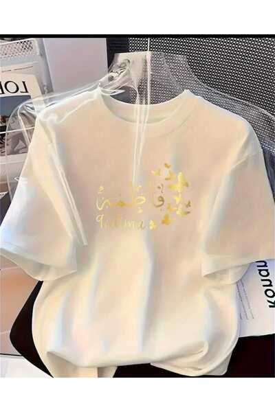 ORVIO Group تي شيرت نسائي بتصميم فاطمة