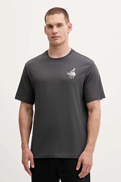 THE NORTH FACE Men's grey Powder Days Tee